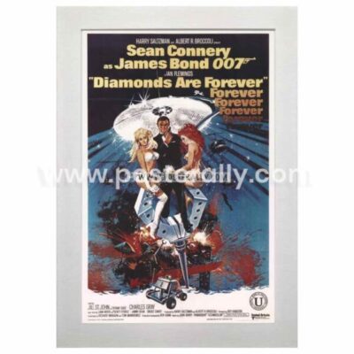 Diamonds are Forever Movie Poster | James Bond | Buy Hollywood Posters Online | Vintage movie posters for sale