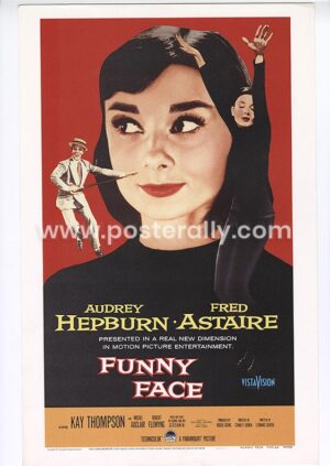 Funny Face Poster Vintage Hollywood Posters Online | Vintage Music Posters for sale online | Audrey Hepburn Posters | Hollywood Posters Online