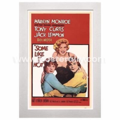 Some Like it Hot Poster | Buy Hollywood Posters | Marilyn Monroe Posters | Buy vintage movie posters | Original Bollywood and Hollywood Posters for sale