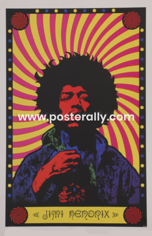 Jimi Hendrix | Vintage Hollywood Posters | Jimi Hendrix Posters | Psychedelic Posters