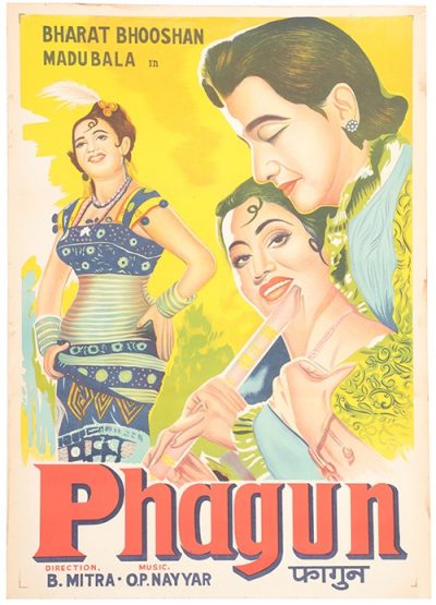 Phagun Original Movie Poster. Buy Original Bollywood Posters online, Vintage Bollywood Posters, Movie Posters online, Bollywood memorabilia for sale.