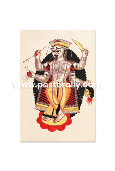 Shop Kalighat Paintings online. Indian Folk Art Paintings from West Bengal for sale. Biggest collection of rare and vintage prints, posters, books online.