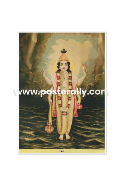 Buy Raja Ravi Varma Prints online. Vishnu by Raja Ravi Varma. Shop Bollywood posters, vintage prints and rare books online. Shipping globally.