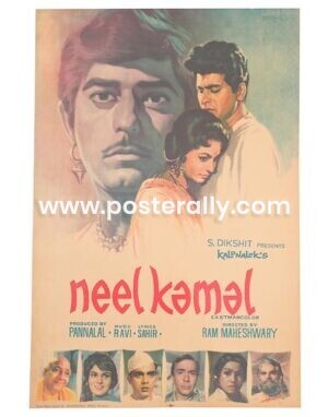 Neel Kamal Original Bollywood Movie Poster