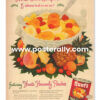Hunt's Fruits Sampler (1948). Buy Vintage Ad Prints online - food, liquor, beverages. Buy Kitchen prints, Bar prints, Dining area prints for home decor.