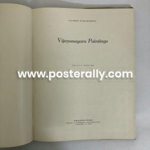 Vijayanagara Paintings by Calambur Sivaramamurti. Buy Rare Books Online. Collectible Vintage Books, Rare coffee table books online. Vintage Indian Art Books